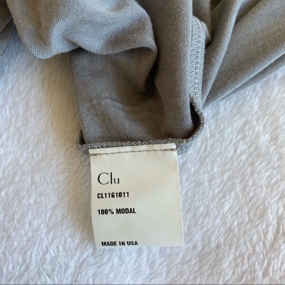 CLU Los Angles Drape Twist T-shirt Dress | L - Picture 7 of 14